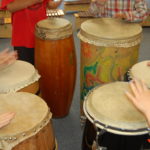 Drum Circle - Justin's 6 year old class